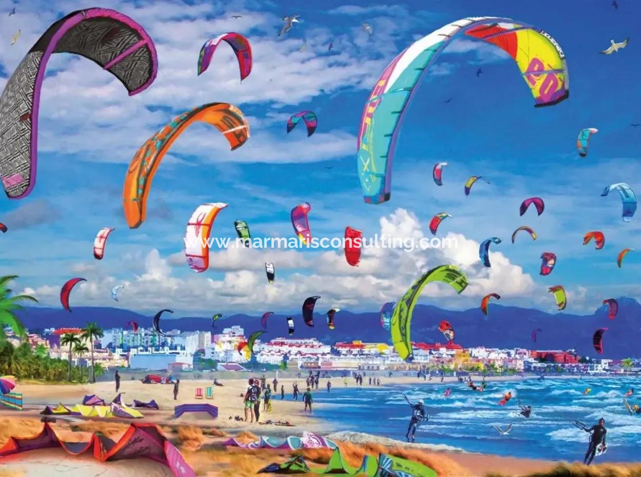 Marmaris Bördübet Koyunda Denize Sıfır Kitesurf Alanı 13000M2 Arsamız Satılıktır.