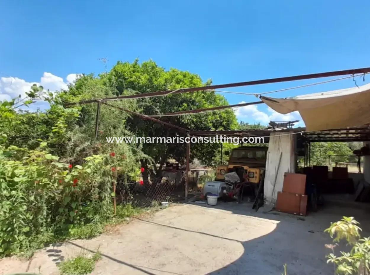 Akyaka Merkeze 3 Km Gökkova Kitesurfe 1 Km Mesafede Butik Otel Olmaya Müsait 13000M2 Çiftlik Evi