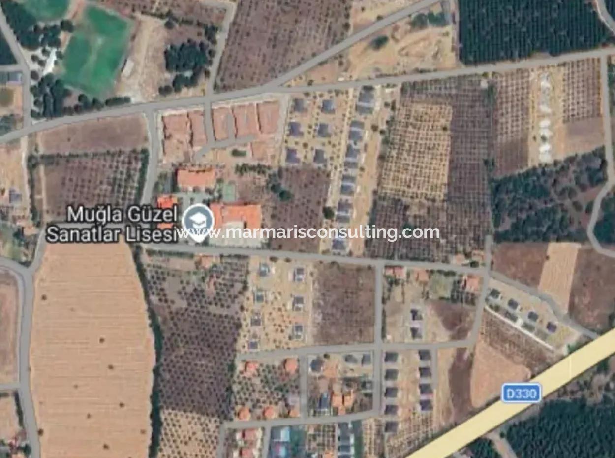 Muğla Ortaköy'de 750 M2 10/20 İmarlı Satılık Arsa